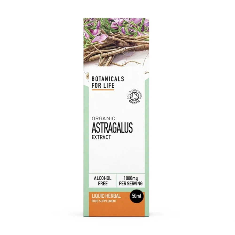 Organic Astragalus Extract 50ml - Alcohol Free
