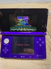 RARE Nintendo 3DS BUNDLE Midnight Purple Console with 6 Games Tested And Working