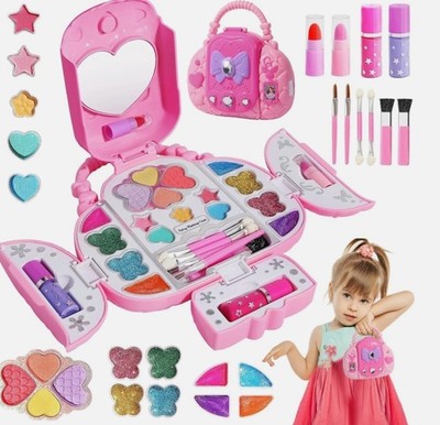 Topsolid Kids Makeup Kit With Mirror - Real Washable Makeup Set for Girls 5-8...