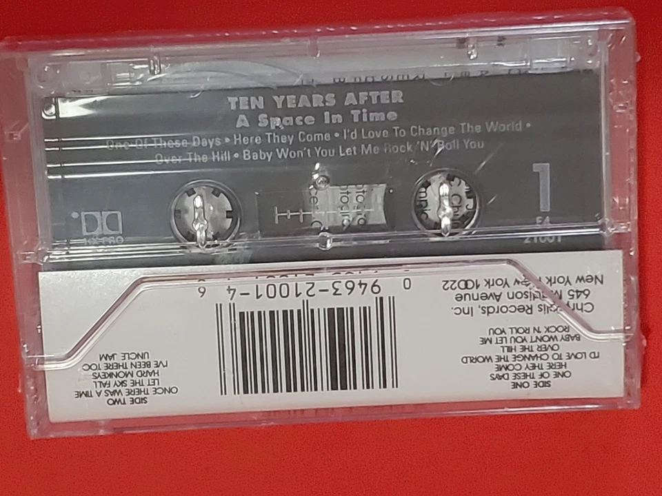 Ten Years After A Space In Time Cassette Tape Chrysalis 1971 New And Sealed - Image 3 of 3