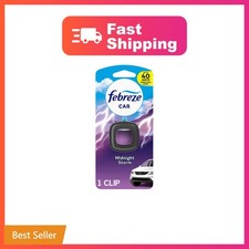 Febreze Car Air Freshener Odor-fighting Automotive Vent Clip Scented Car Ac...