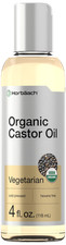 Organic Castor Oil  Cold Pressed  Hexane Free  For Hair  by Horbaach
