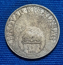 1926 Hungarian 20 Filler BP Coin