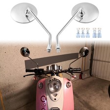 8mm 10mm Chrom Motorrad Spiegel Rückspiegel Für Nova Motors Retro Star 50cc