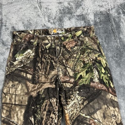 Carhartt Pants Mens 36x30 Cargo Camo Mossy Oak Relaxed Canvas Camo
