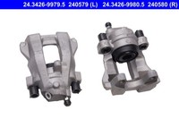 Hinterachse Rechts ATE 24.3426-9980.5 Bremssattel FüR MERCEDES-BENZ