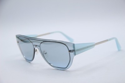 NEW CHAMPION CAMI C01 CLEAR BLUE GRADIENT AUTHENTIC FRAMES SUNGLASSES 53-18