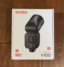 GODOX V 100 Flash for Canon E-TTL / E-TTL II - Black - OPEN BOX 