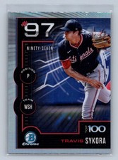 2025 Bowman Scouts Top 100 #BTP-97 Travis Sykora Nationals