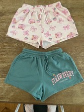 STRAWBERRY SHORTCAKE GIRLS SHORTS. VERY SOFT AND COMFORTABLE.