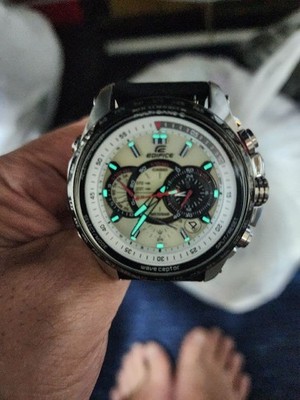 Price Reduced! Excellent CASIO EDIFICE Solar EQW-M710 With Bonus Item.