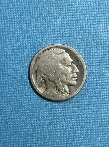 1917-D Buffalo Nickel Good Condition Nice Scarce Key Date Exact Coin #NY30