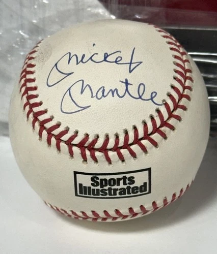 Mickey Mantle Signed Sports Illustrated S.i Baseball UDA Coa Exclusive Rare HOF