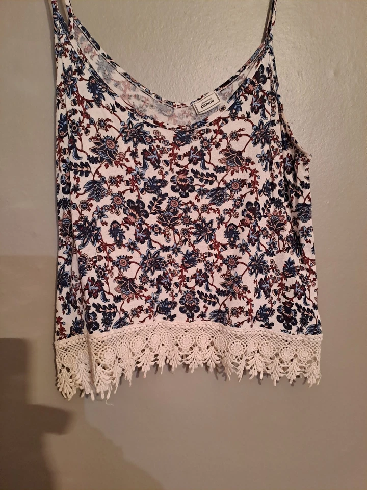 Débardeur femme tons bleu et blanc - Marque Pimkie - Taille 40 - Parfait état. - Photo 3/4