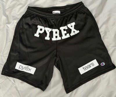 PYREX x Denim Tears - Virgil Abloh Design Black Mesh Champion