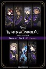 NEW "Disney Twisted Wonderland" Postcard Book - Ceremony -