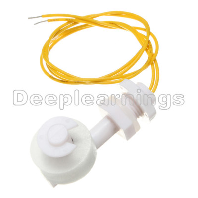 2Pcs DC 220V Liquid Water Level Sensor Right Angle Float Switch for Fish Tank