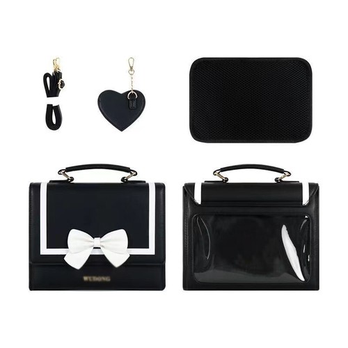 Japanese School Lolita Itabag Transparent Bow Cosplay Sweet Shoulder Bag Ita Bag - Picture 11 of 16
