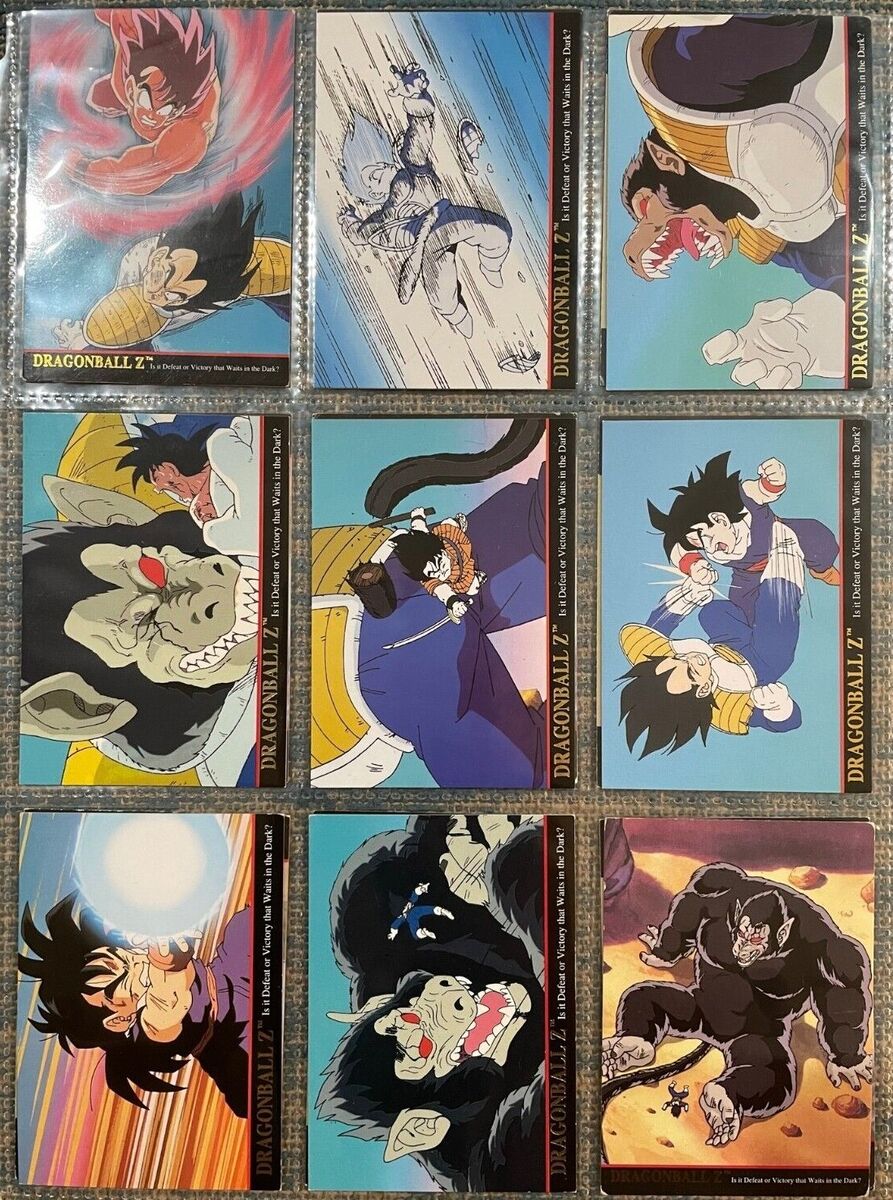 Dragon Ball Z 1998 Trading Cards Series 2 Set Cards 1-72 Dragon Ball Z 1998 Trading Cards Series 2 Set Cards 1-72
