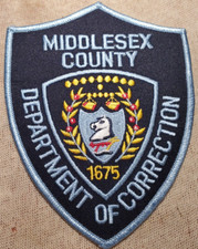 NJ Middlesex County New Jersey Correction Patch
