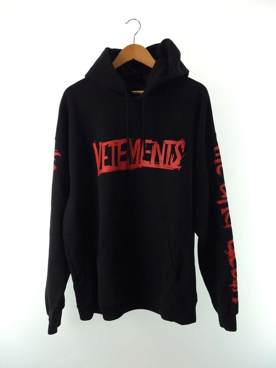 VETEMENTS hoodie S black cotton WORLD TOUR VETEMENTS hoodie S black cotton WORLD TOUR