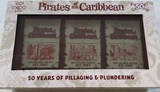 Disneyland Pirates of the Caribbean 50 Years Box Set 3 Pins LE 150 D23 Expo 2017