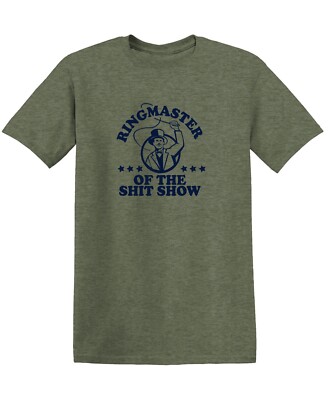 Ringmaster Of The Sarcastic Humor Graphic Tee Gift Men Novelty Funny T Shirt