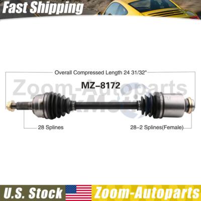 For 2009 2010 2011-2013 Mazda 6 Front Right Passenger Side CV Axle