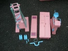 VINTAGE MATTEL BARBIE WORKOUT CENTER BIKE BENCH LOCKER WEIGHTS