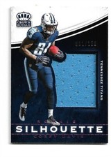 2017 Panini Preferred-Silhouette--Player Worn Relic-Corey Davis-#1 of 250-NM