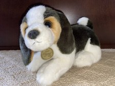 Miyoni Tots Beagle Dog Plush Aurora Stuffed Animal Toy Brown White Puppy EUC