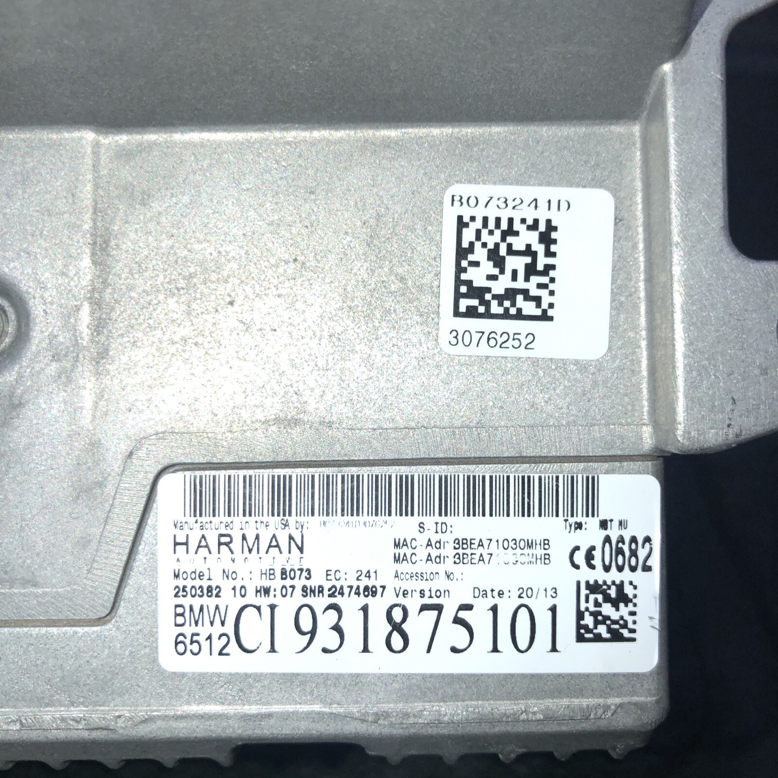 2014 BMW X3 NAV Player 2 DIN 931875101 OEM for sale online | eBay 