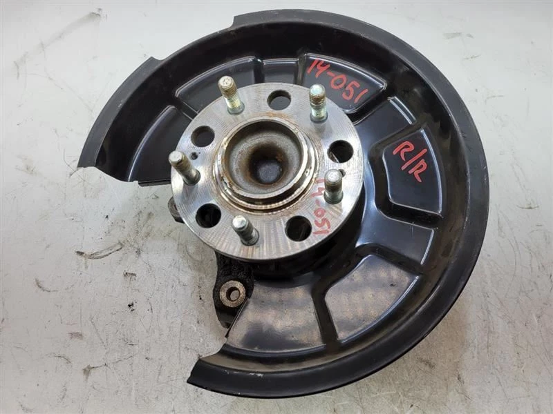 KIA OPTIMA 2013 pasajero trasero husillo buje de nudillos con freno de estacionamiento eléctrico Foto 2 de 4