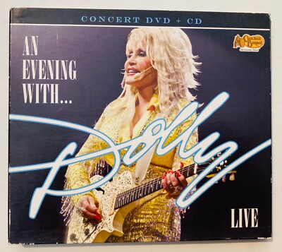 Dolly Parton An Evening With Dolly Live 1 DVD & 1 CD Cracker