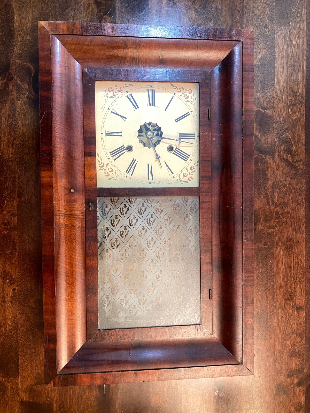 Jerome & Co 18561860 Decorative American Wall Clock30 hour Large