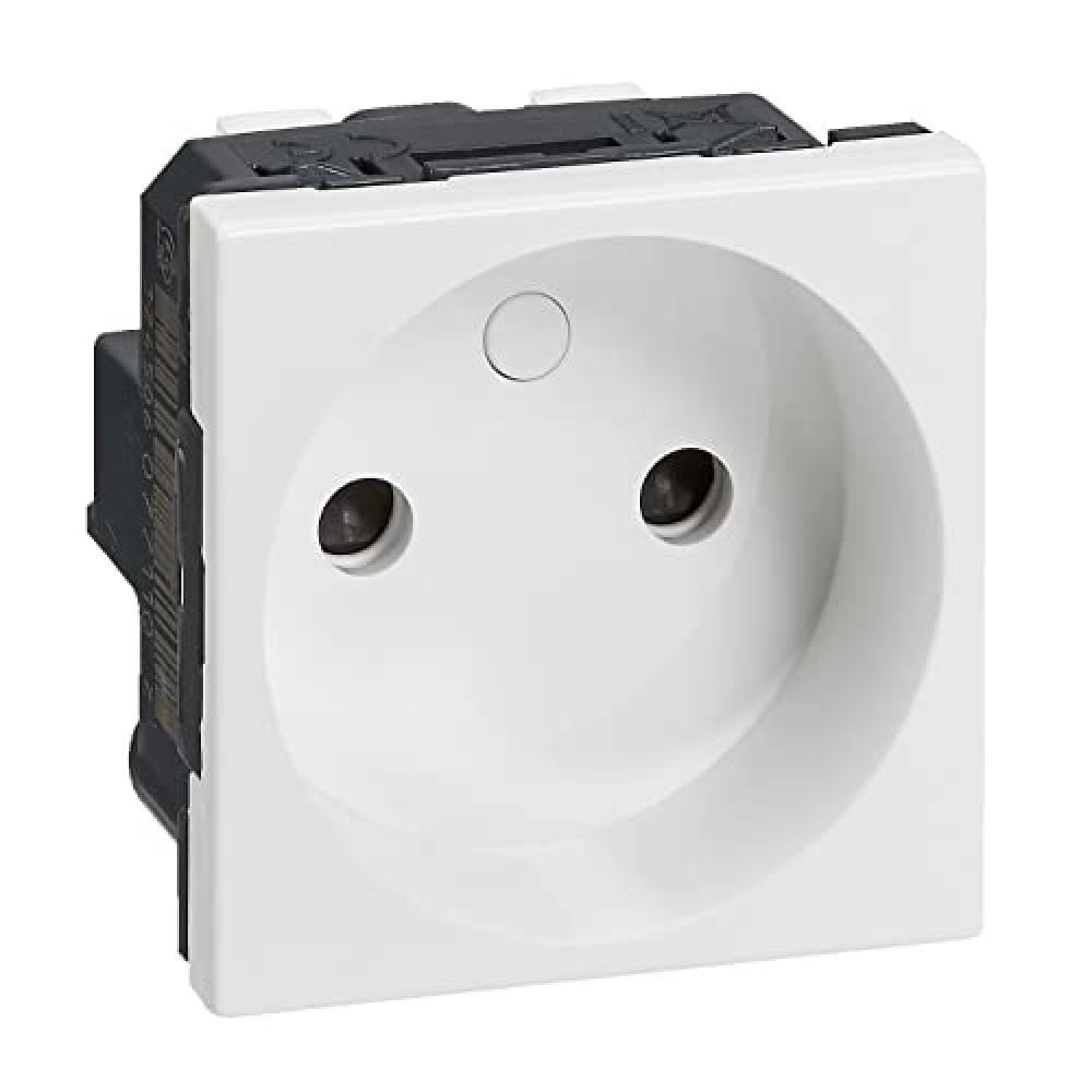 Legrand LEG99641 - Presa di corrente senza terra da comporre"Mosaic" - NUOVO