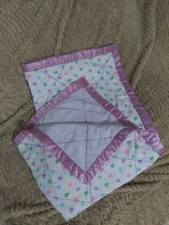 Handmade Baby Quilt Blanket Coverlet Flannel Soft Fleece Throw