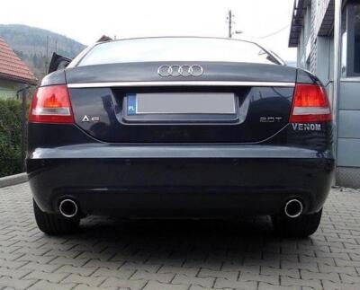 ULTER Duplex Sportauspuff AUDI A6 4f Quattro Endschalldämpfer je  