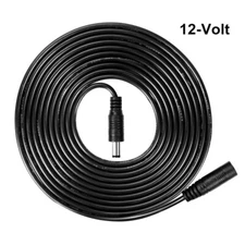 12V DC Extension Cable 5.5mm*2.1mm Male Female Power Cord 1m-10m Extend Wire