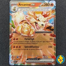 ARCANINE EX 032/198 - SVI Pokemon Scarlatto e Violetto - ITALIANO - NEAR MINT