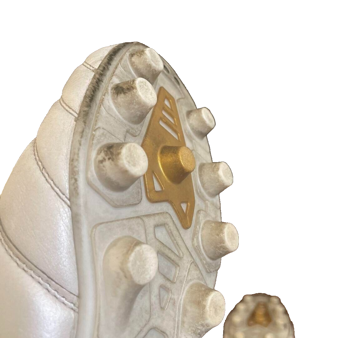 Rare] MIZUNO Morelia 2 japan White x Gold 27cm US 9 Good Condition