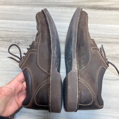Clarks Mens Doby Brown Leather Lace Up Dress Shoes Size 11.5‎ M s-l400.jpg main image 2
