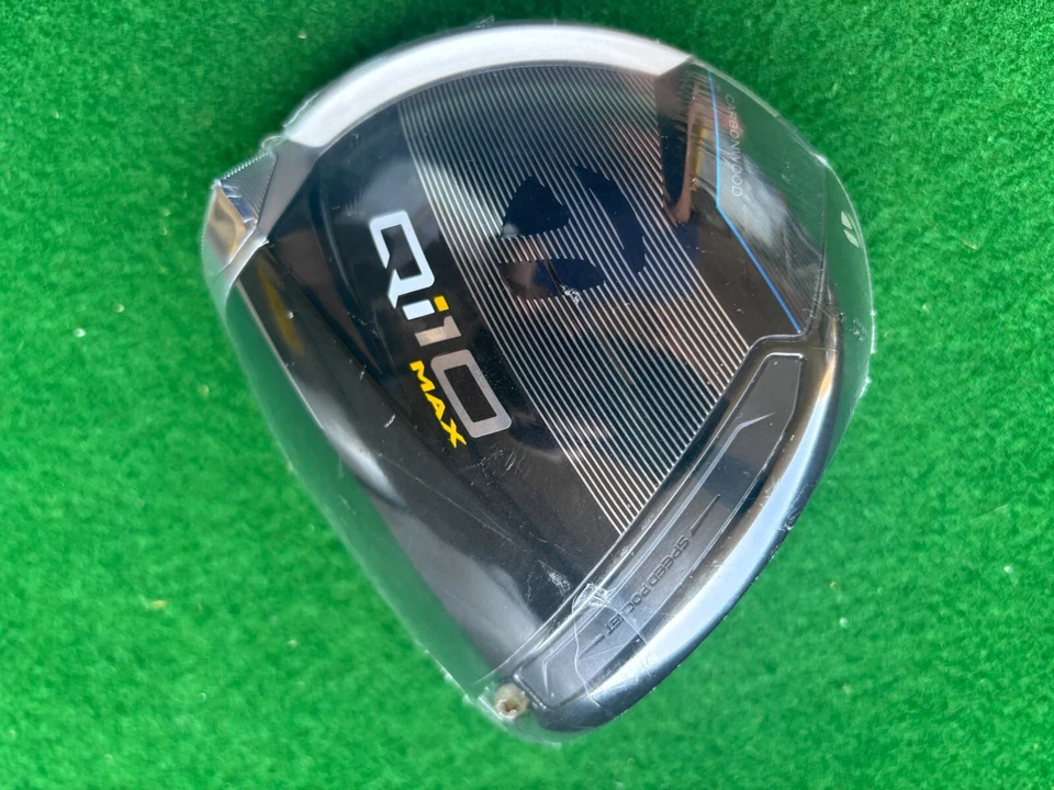 TaylorMade Q i10 MAX Driver Head Only 9deg Right Hand  Headcover New - Image 3 of 4