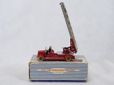 DINKY SUPERTOYS Meccano France DELAHAYE Echelle de Pompiers COMME NEUF Réf. 32D - Collection