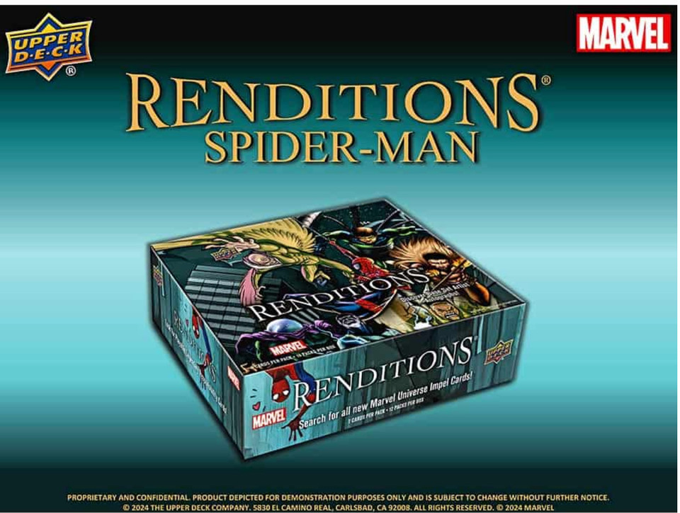 2024 Upper Deck Marvel Renditions Spider-Man IMPEL Pick Your Card BASE