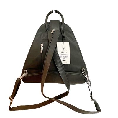 BAGGALLINI Woven Water-Resistant Nylon Metro Backpack for Women Charcoal NWT BAGGALLINI Woven Water-Resistant Nylon Metro Backpack for  main image 2