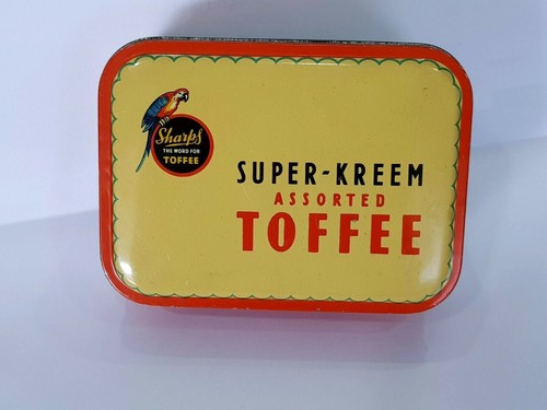 vintage Sharps Super Kreem Toffee Metal Tin box-Made in England-1930s - 第 2/10 張圖片