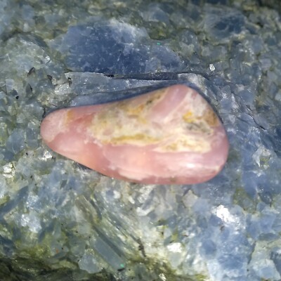 Rosa Andenopal Nr.K Pinkopal Pink Opalith Erinnerung Liebe Spontanität Zen Treue