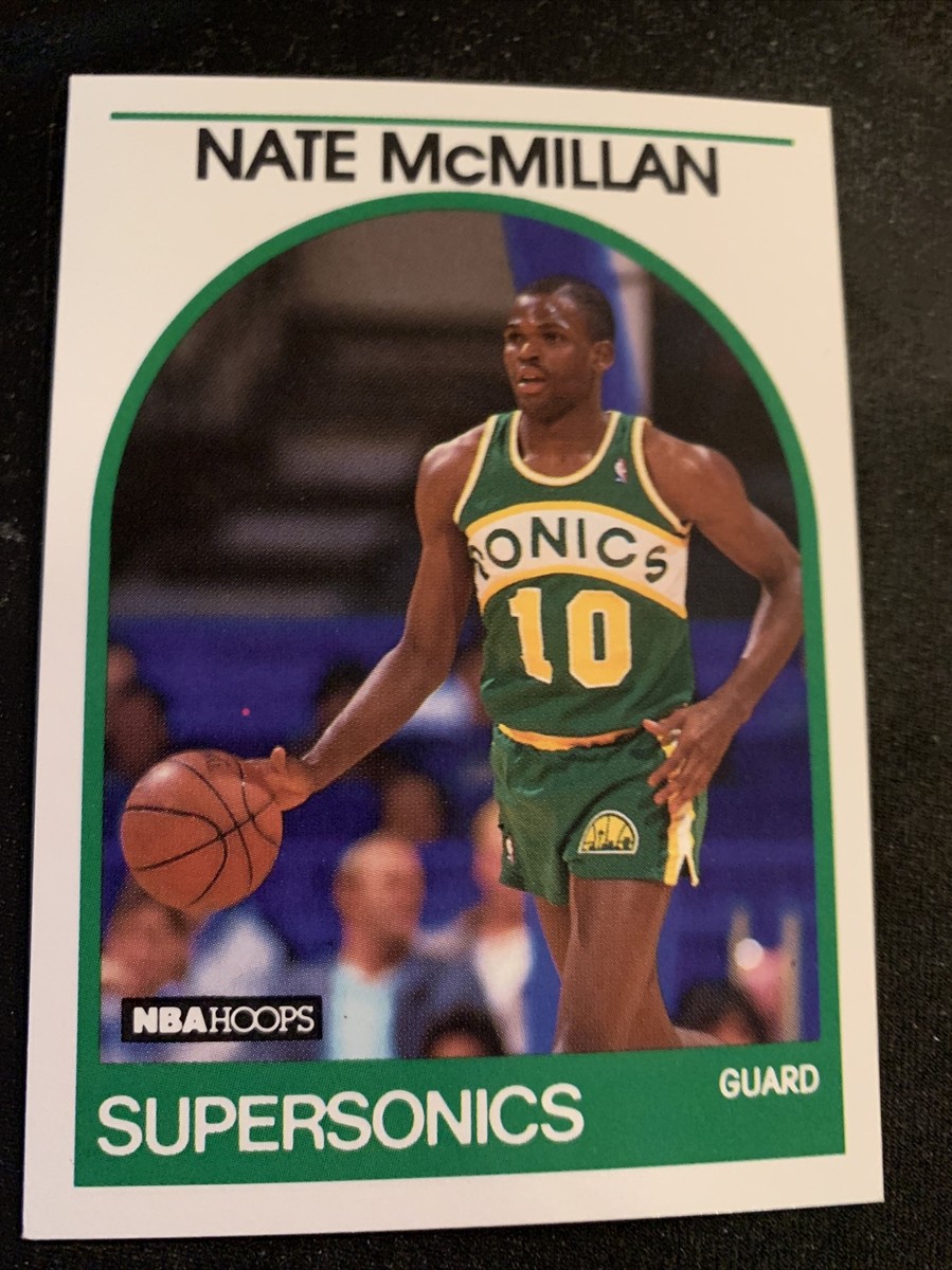 しんのすけ　サウスポール　Lot29　モッズコート　ルーニー　3XL 1989-90 NBA Hoops Basketball #192 Nate McMillan Seattle