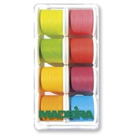 Madeira Frosted Matt No.40 Garnbox (8 Farben/ 200 M) Stickgarn